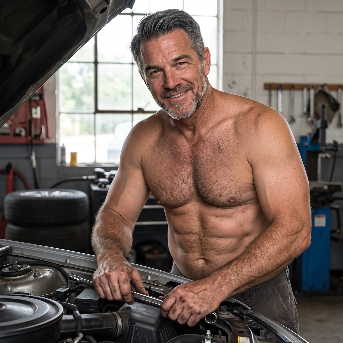 Personalized calendar shot — the mechanic