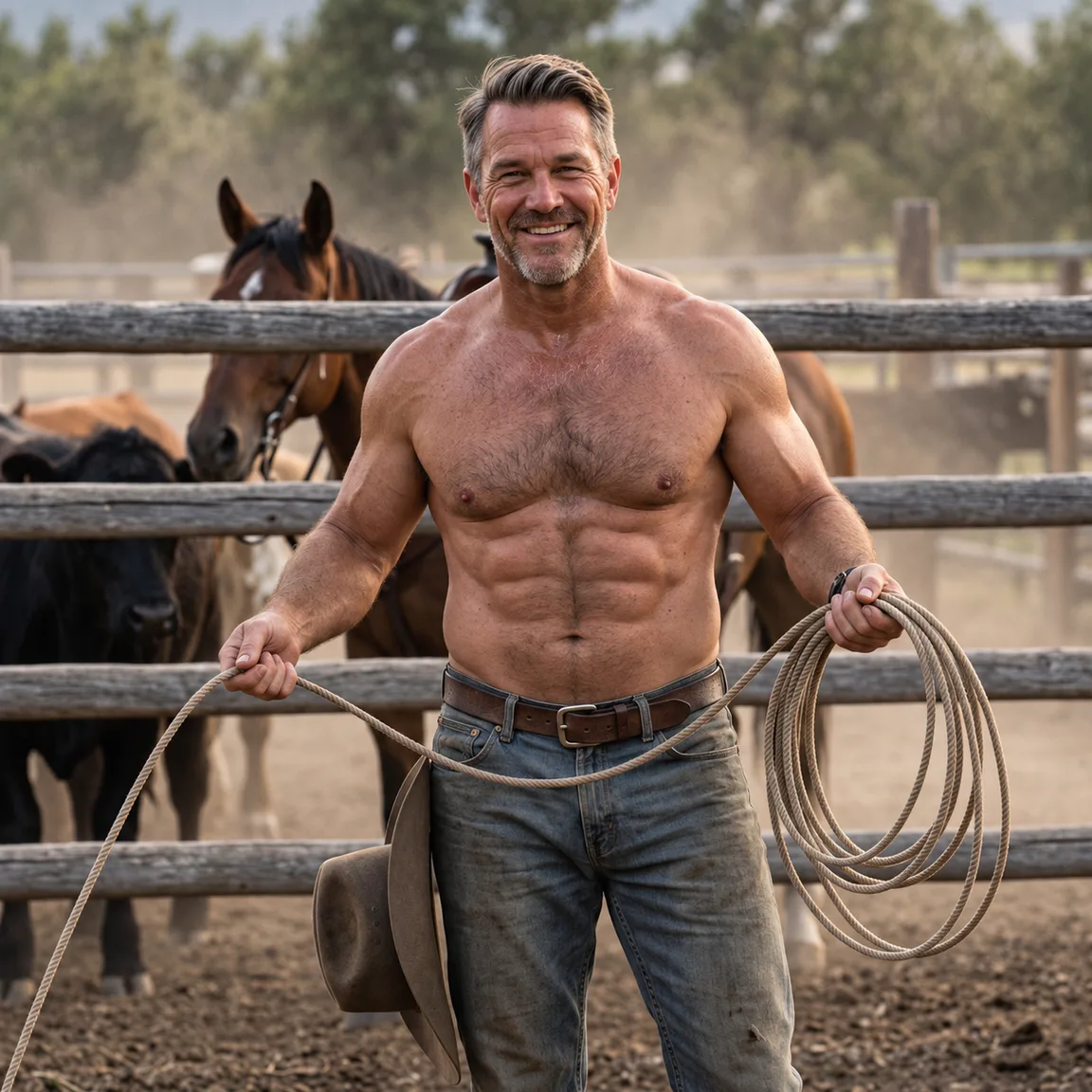 Personalized calendar shot — the rancher